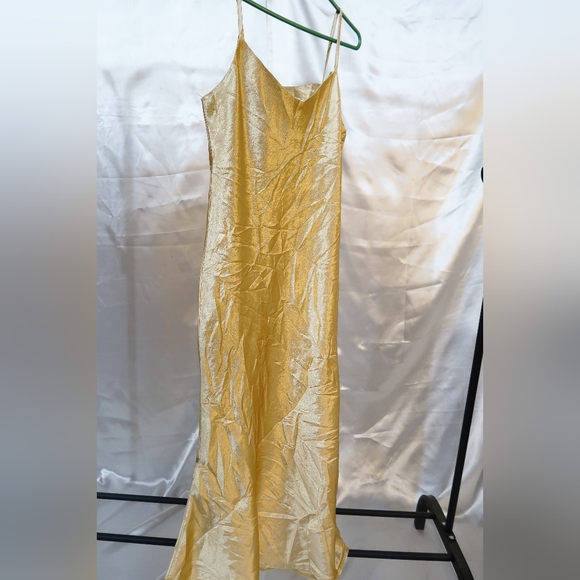 Dresses & Skirts - Golden Slip Dress